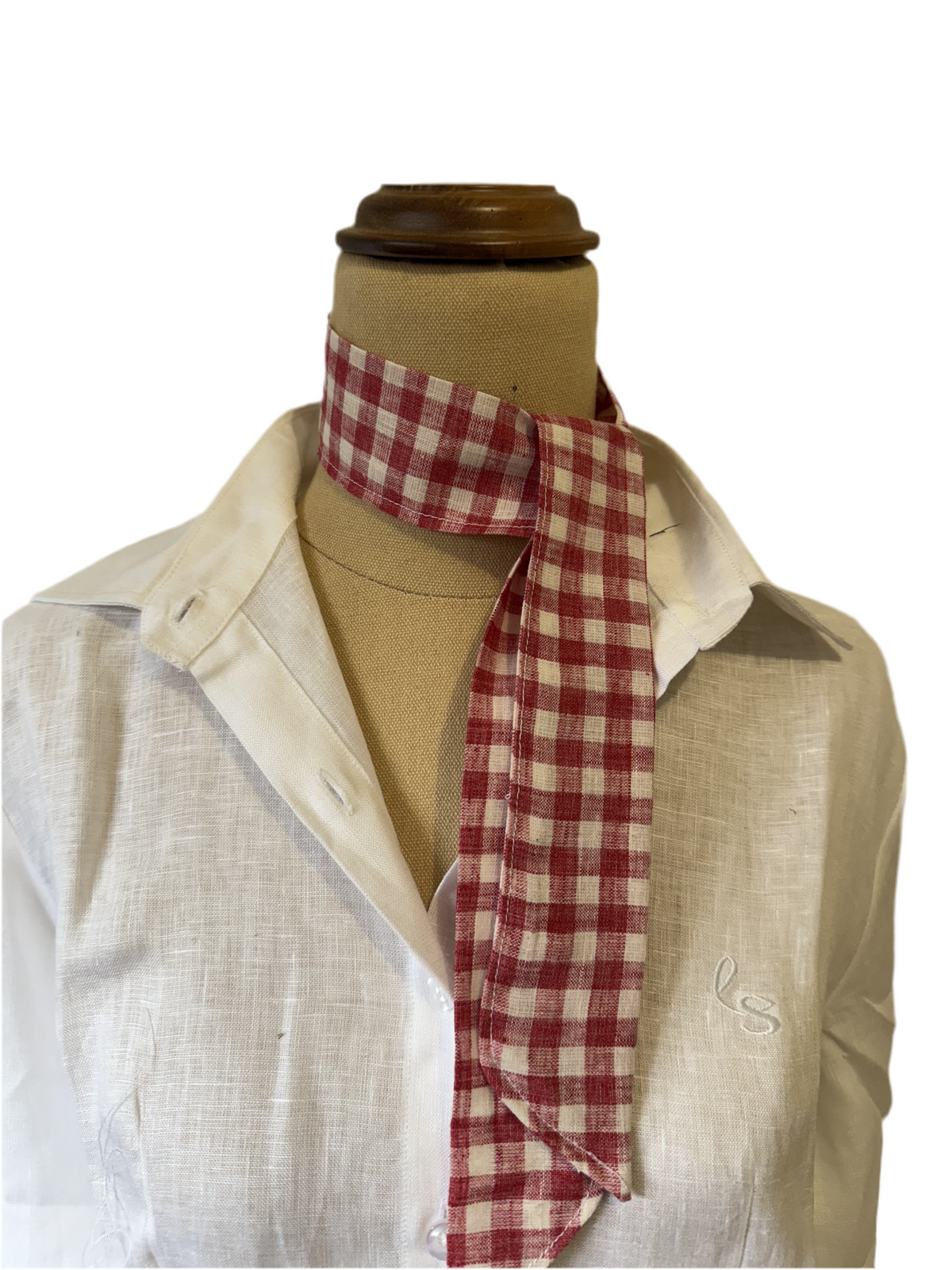 Neck Tie - Red Gingham