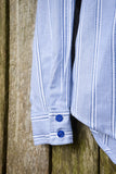 Ava Shirt - Blue & White Stripe