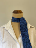 Neck Tie - Blue Swirl