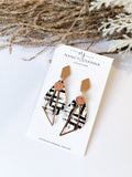 Earrings - Mini Zebra Crossing