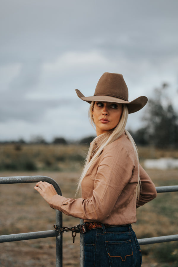 Arabella Shirt - Light Brown